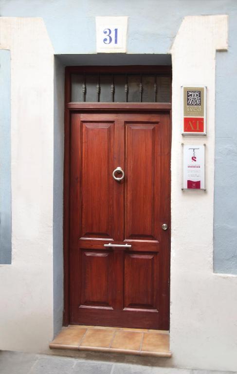 Apartamentos Alcoba De Baco Barbastro Rom bilde